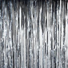 rain-curtain-rental-metallic-silver